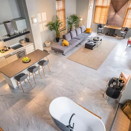 Heart Superior Loft Under Acropolis Apartment Athens