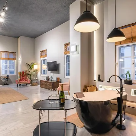 Heart Superior Loft Under Acropolis Apartment Athens